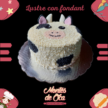 Lustre con detalles de Fondant