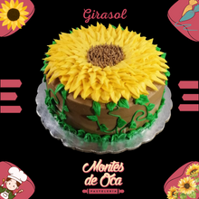 Queque Girasol Buttercream y Moka