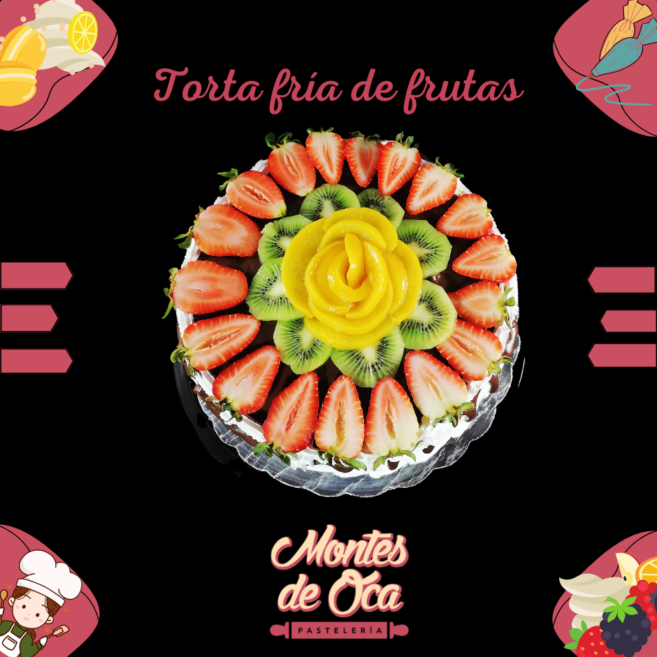 Torta Fría de Frutas -R