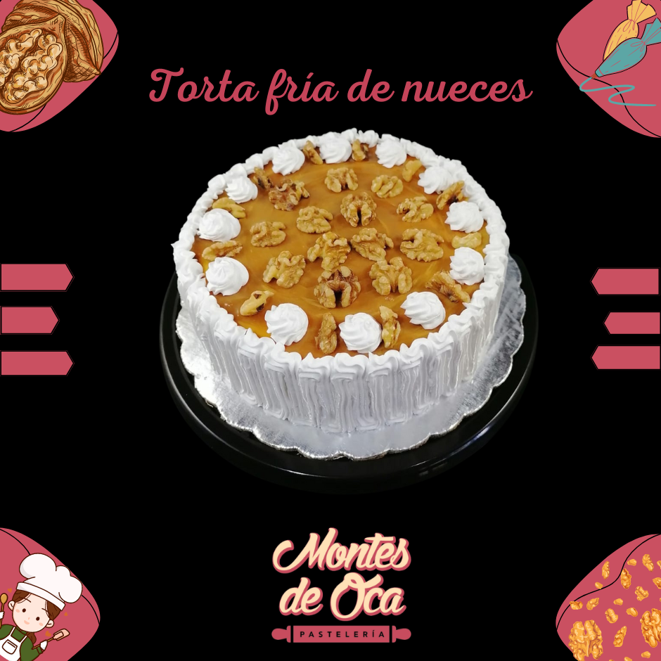 Torta Fría de Nueces -R