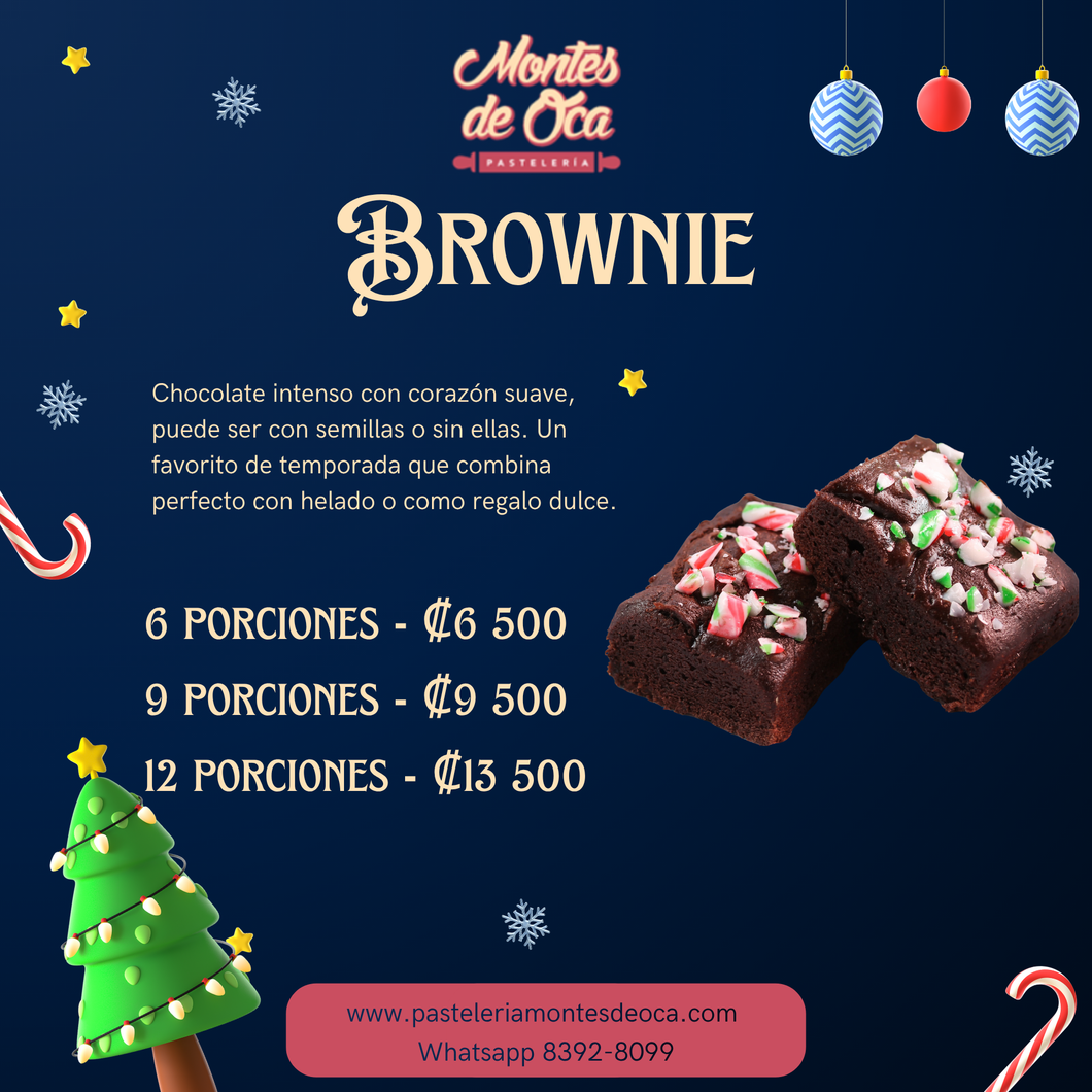 Brownie Navideño - Temporada 2025