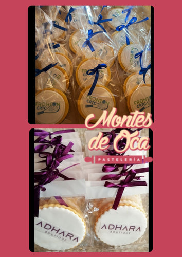 Galleta con impresión comestible